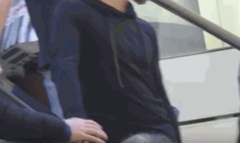 El mimoso del shooping, en gifs
