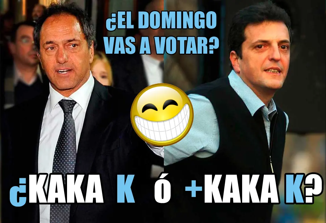 Listo, lo voTo a Massa, Me convencio el Spot. Listo, lo voTo a Massa, Me convencio el Spot.