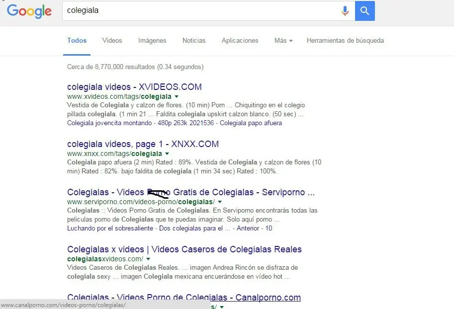 Como Google nos encamina a ver Porno - Impactante
