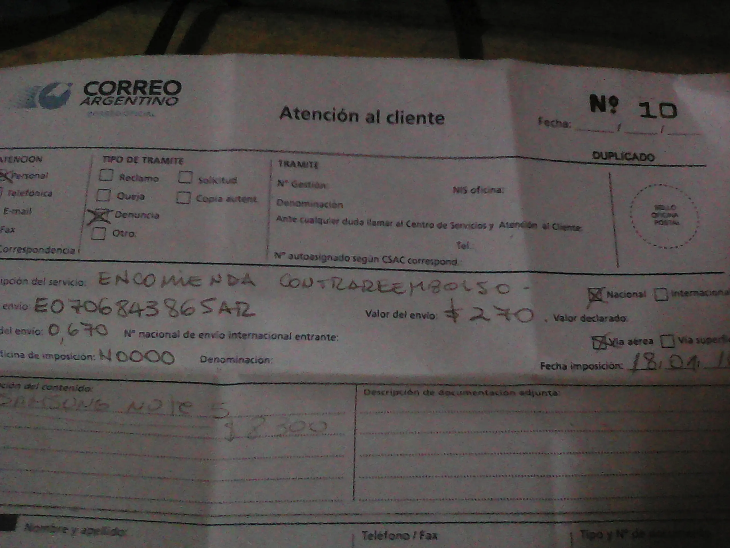 contrareembolso