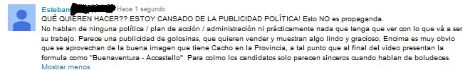 Votantes Cordobeses y en General, Cuidado!!
