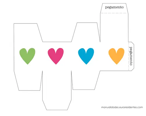 Cajas de regalo para imprimir