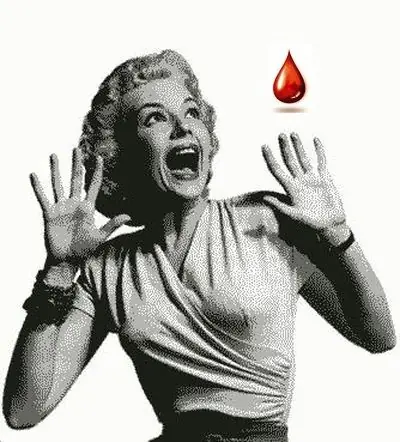 Tengo hemofobia, done sangre y te lo cuento.
