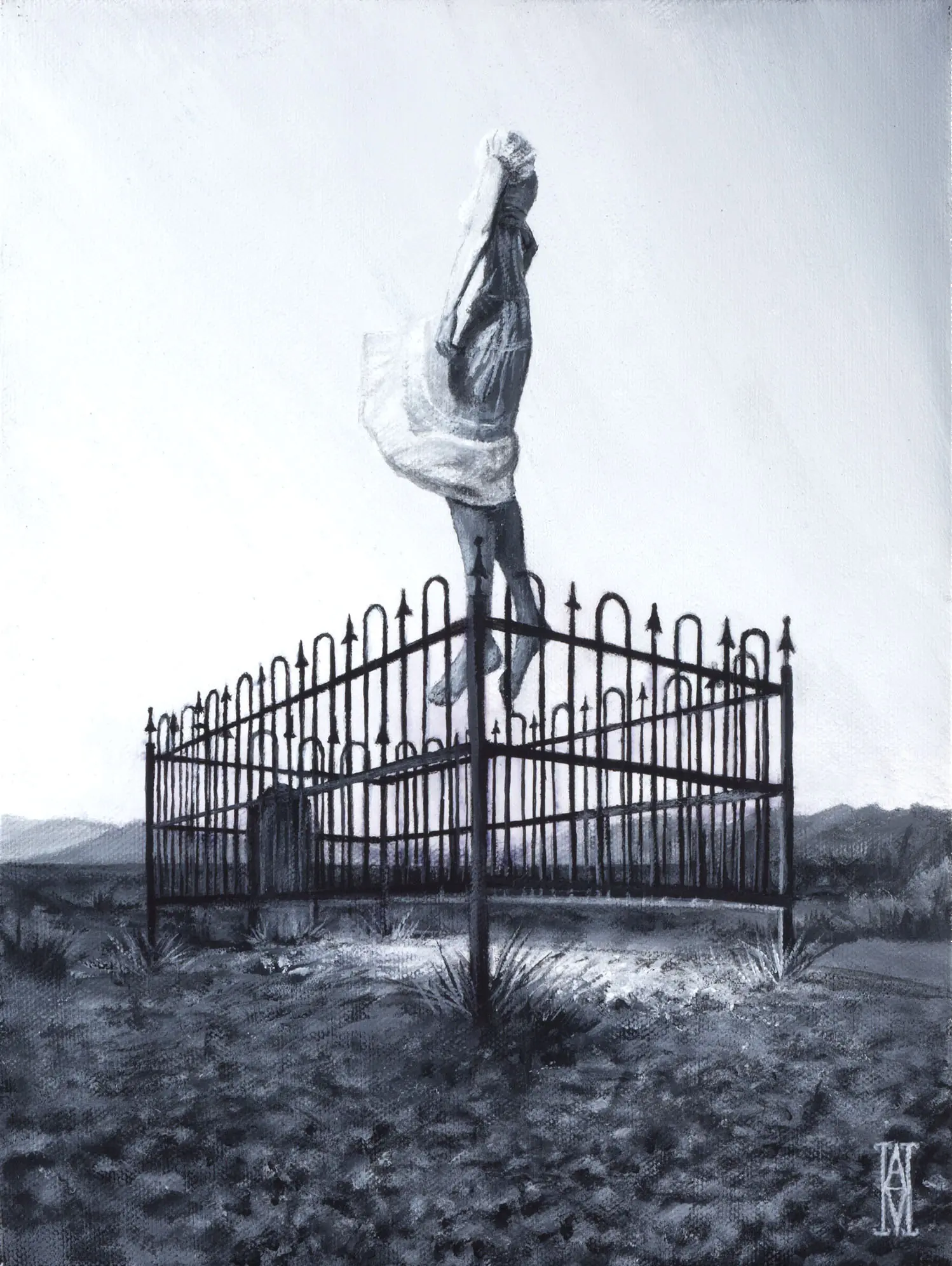 Distópico y surrealista arte de Alec Huxley
