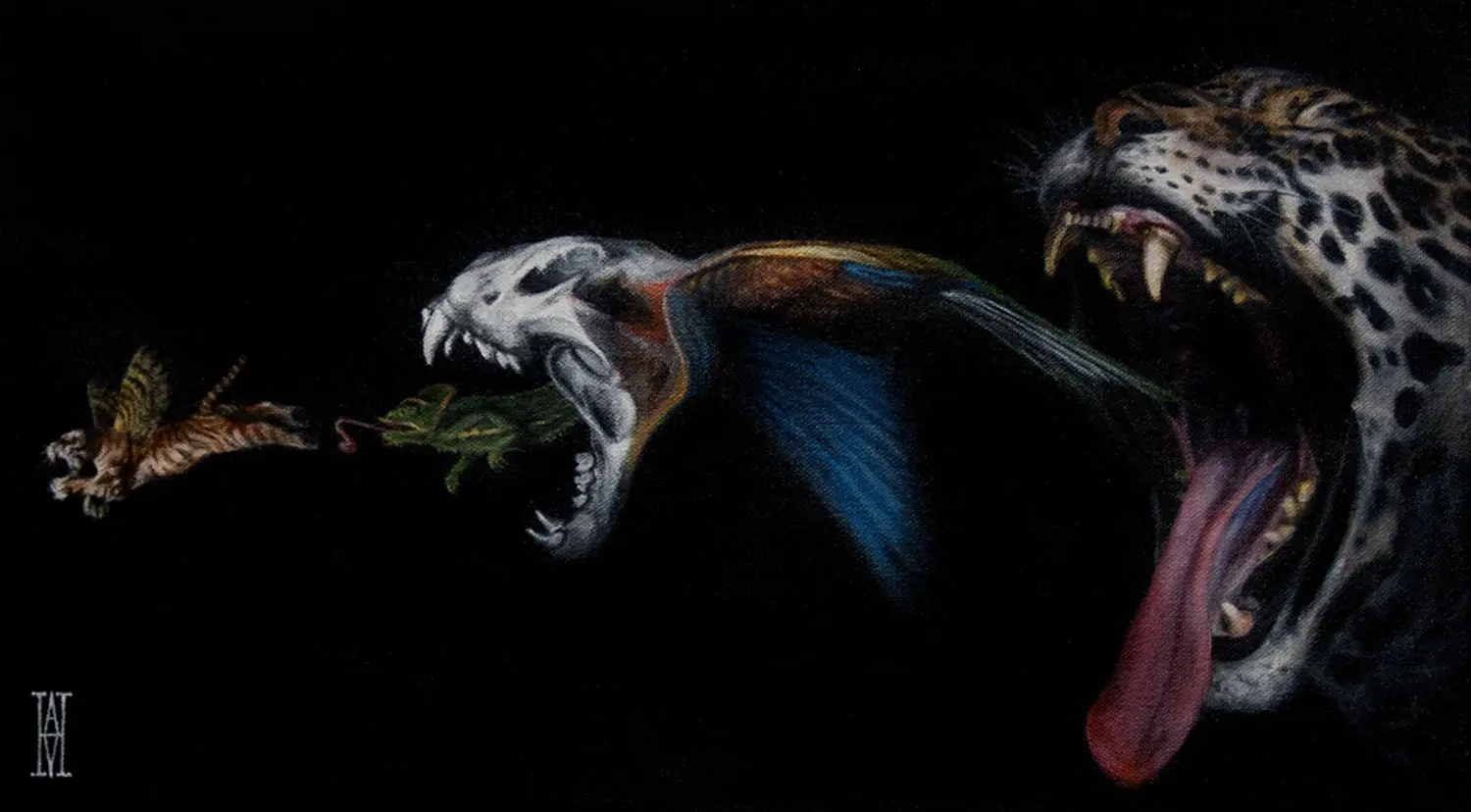 Distópico y surrealista arte de Alec Huxley