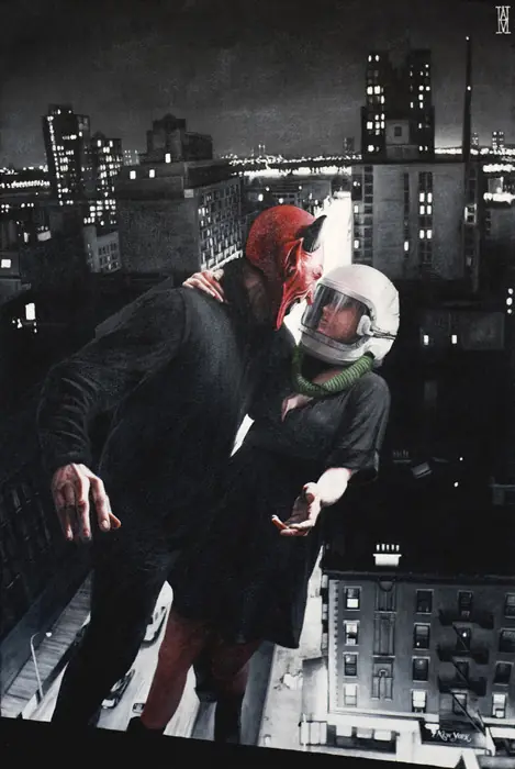 Distópico y surrealista arte de Alec Huxley