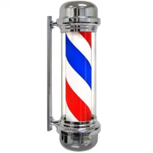 Sabías el significado del poste de las barberías?