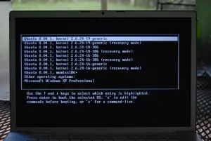 Limpiar lista del grub ubuntu 10.04