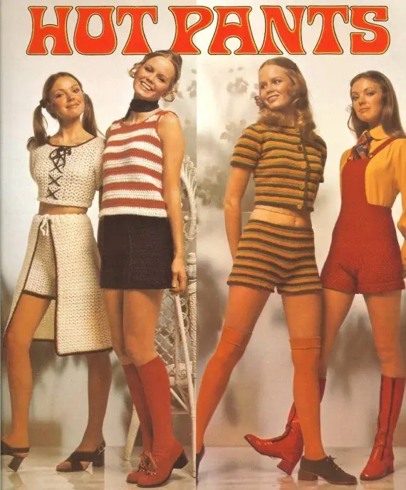 Hot Pants 1960/1970 Mi abuela los usaba