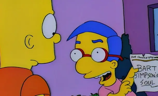 El cap donde Bart vende su alma está basada en hechos reales
