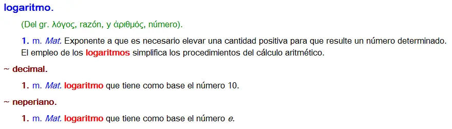 ecuaciones logaritmicas