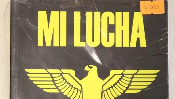 Clausuran un local por vender "Mi lucha" de Hitler