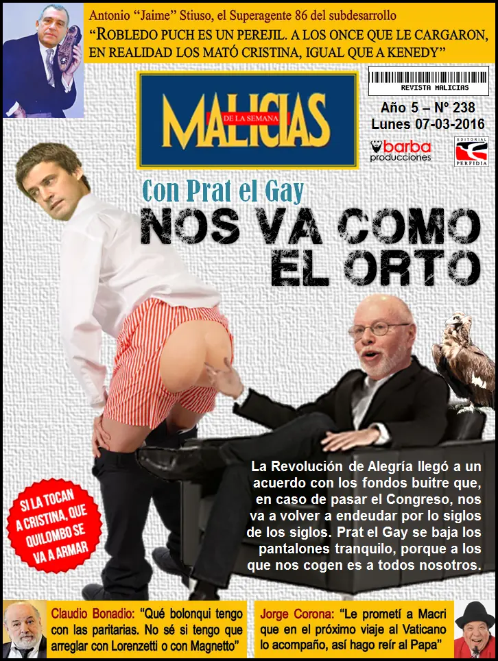 Los Negocios ilegales de Macri [se elevan en vuelo tiunfal]