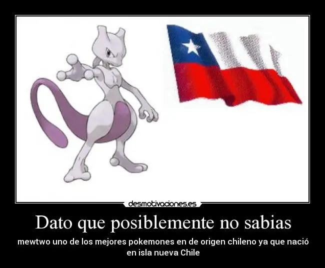 Mewtwo si te cargan recordales.