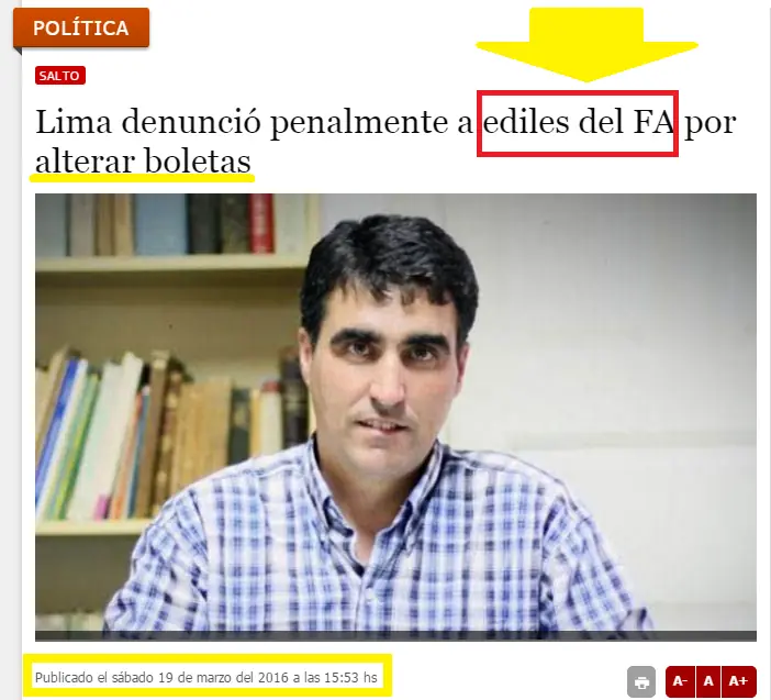 Uruguay - No paran de aparecer frenteamplistas corruptos...