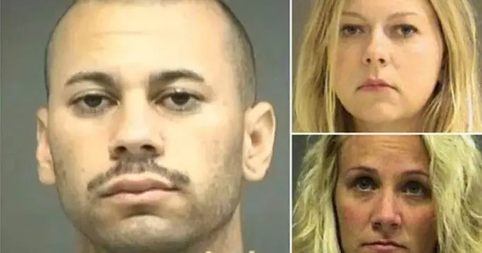 Lo violaron el la Carcel dos rubias!