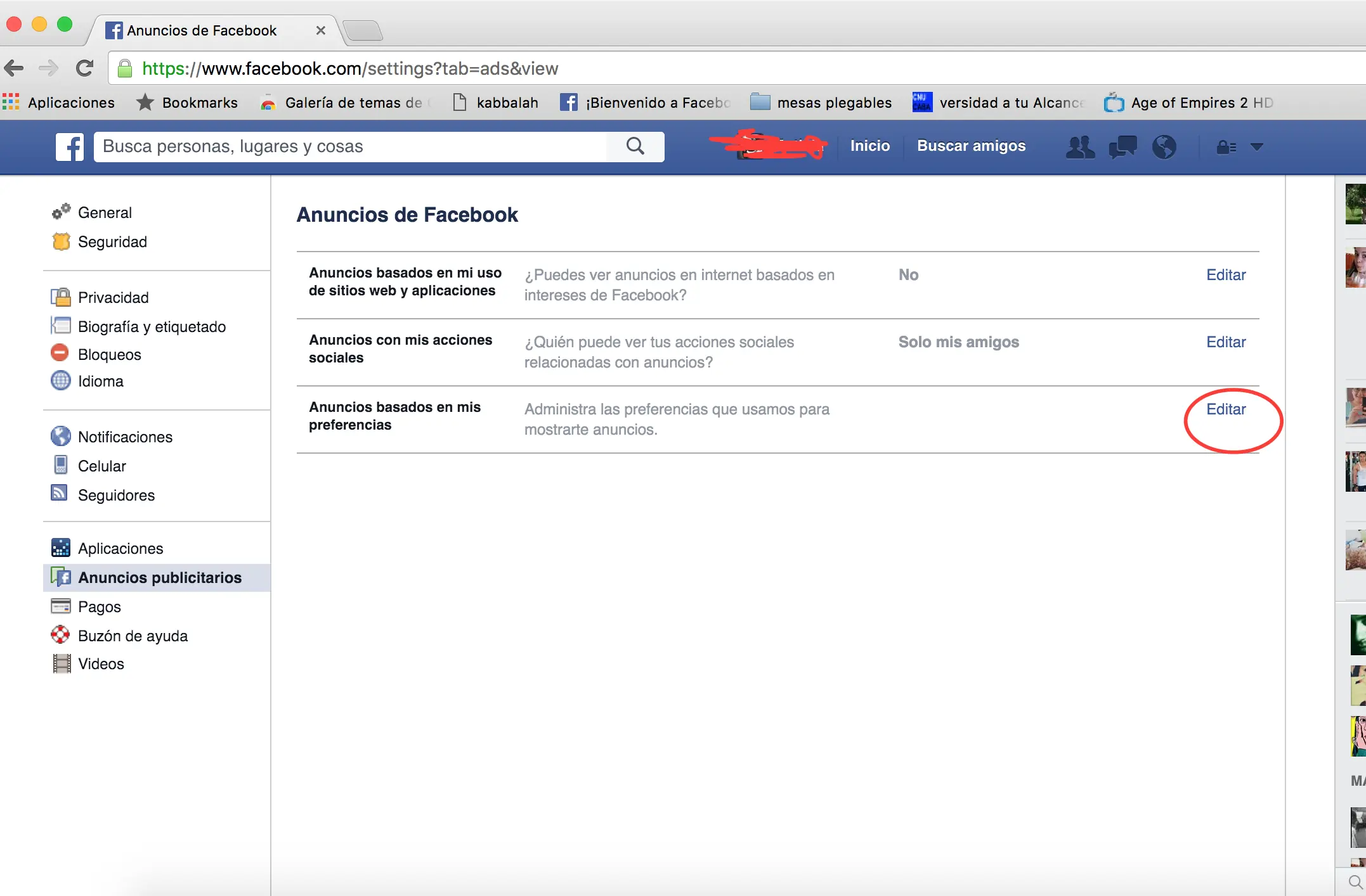 Cómo sacar anuncios en facebook y publicidad molesta (ptos)