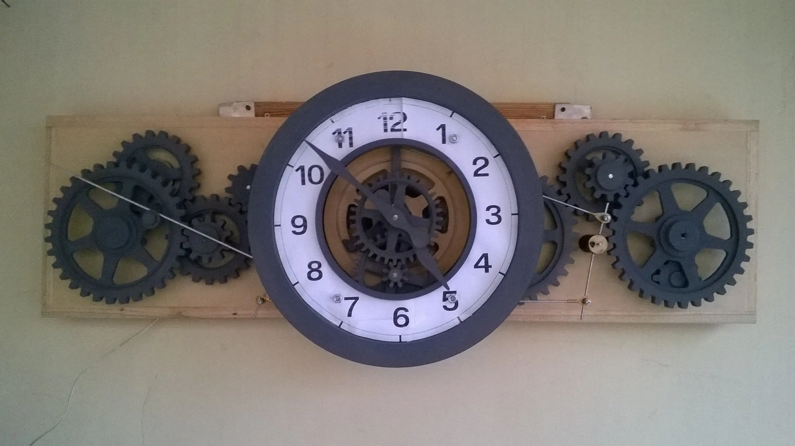 Hice un reloj con mi router casero. Paso a paso