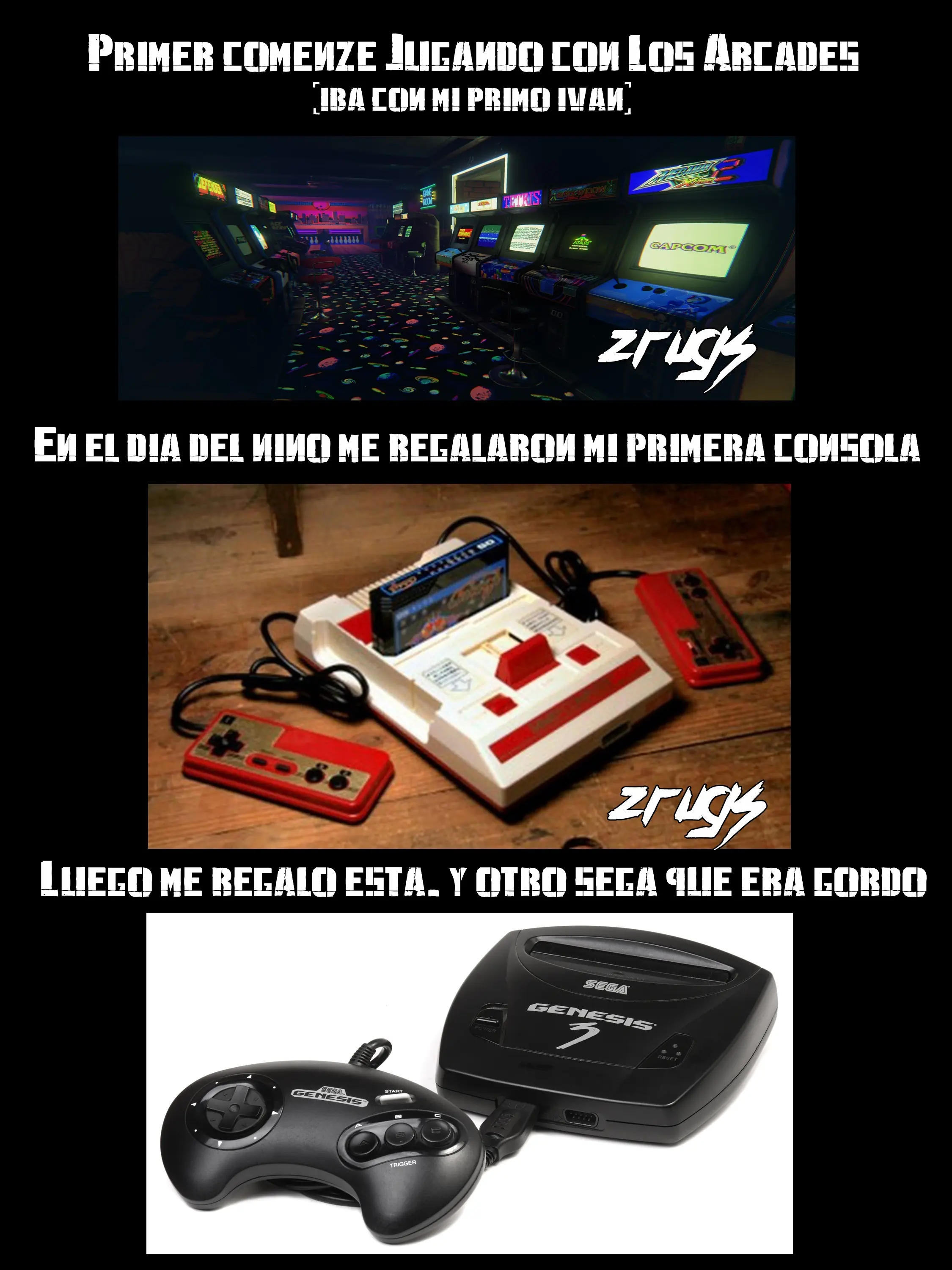Zrugs: Consolas que tuve (#PrimerPost)