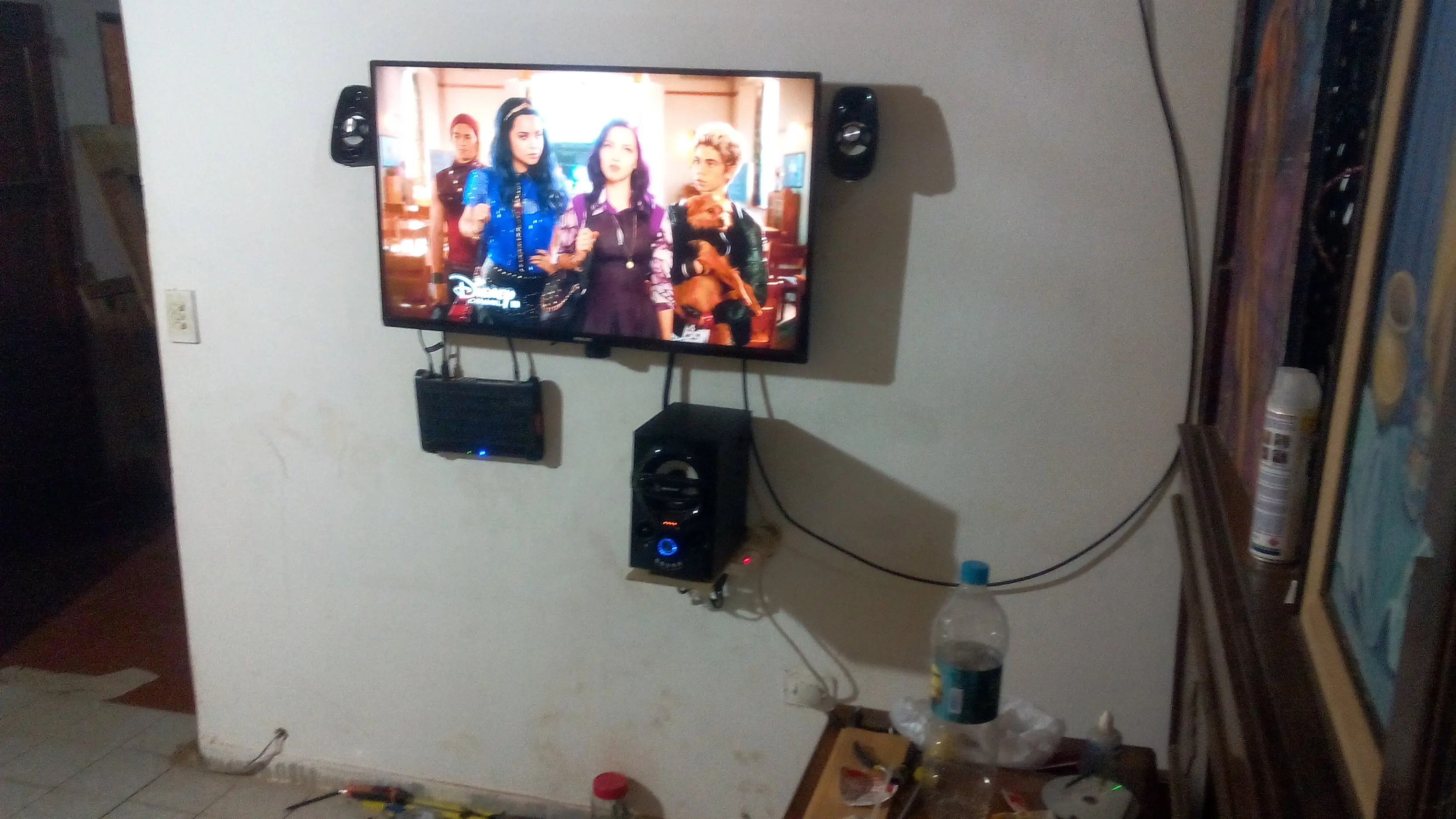 soporte casero lcd