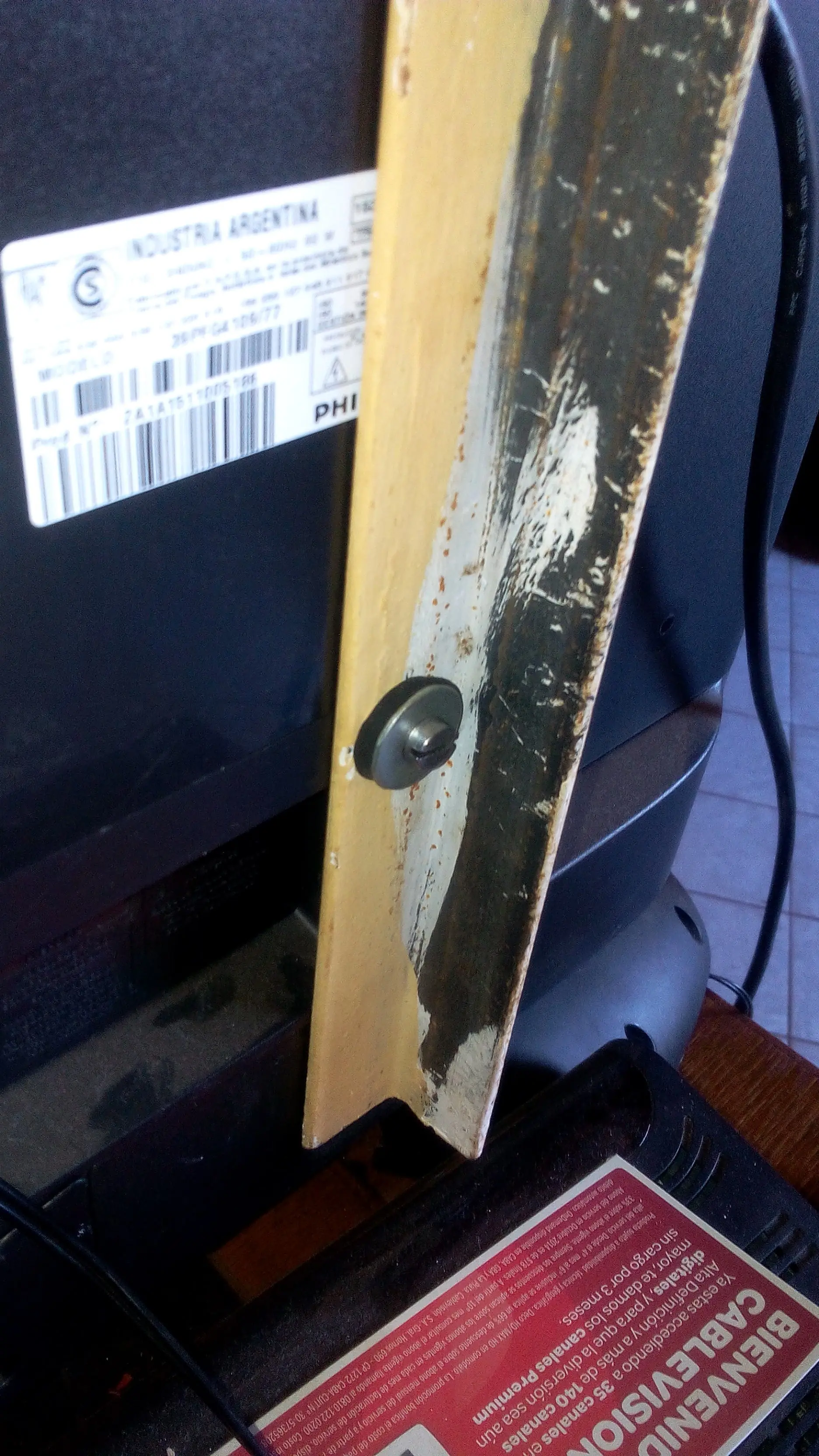 soporte casero lcd
