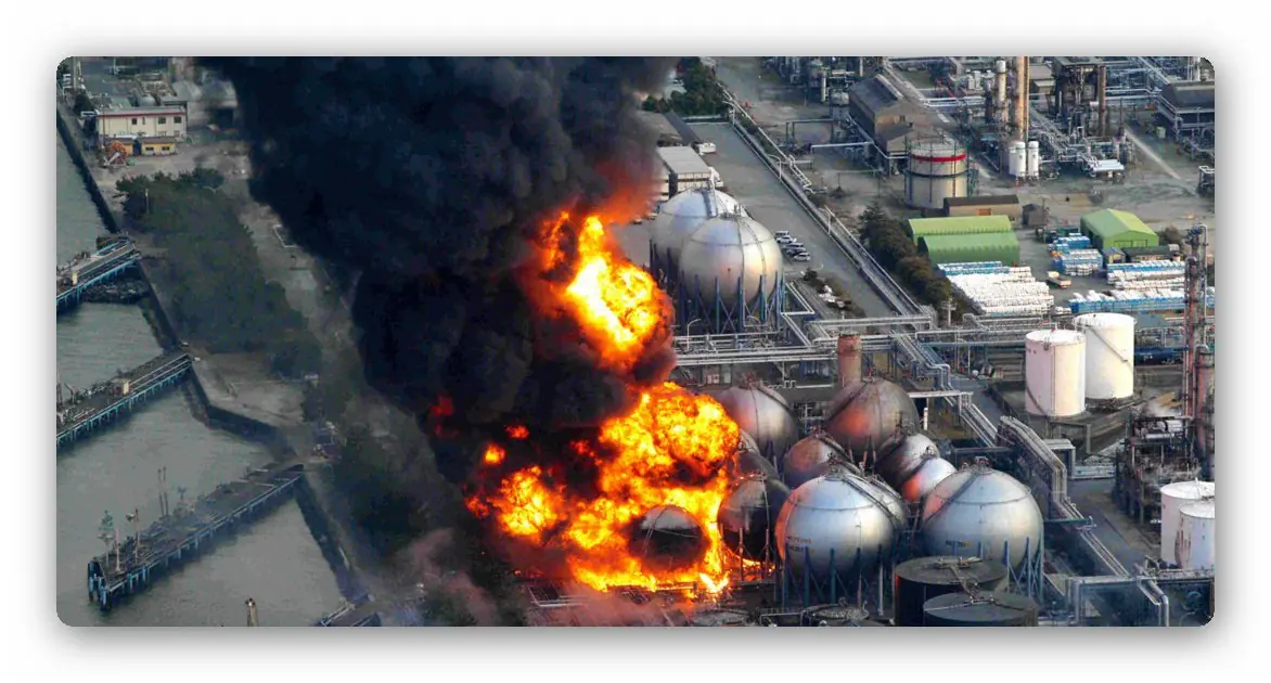 Fukushima fue tragado por la naturaleza.
