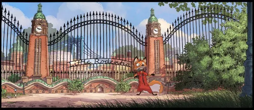 Zootopia. Su arte y bocetos previos. Creación.