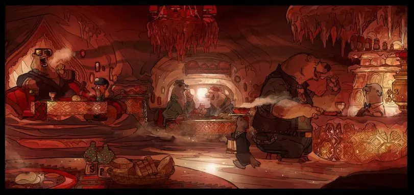 Zootopia. Su arte y bocetos previos. Creación.