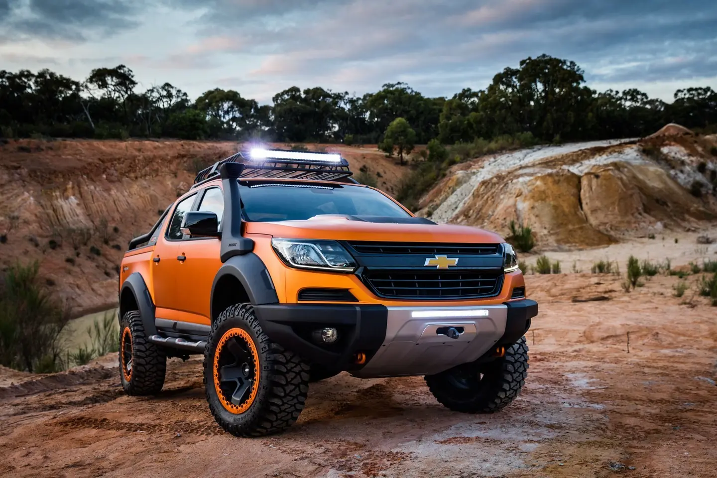 Chevrolet Colorado Xtreme Concept lista para cualquier safar