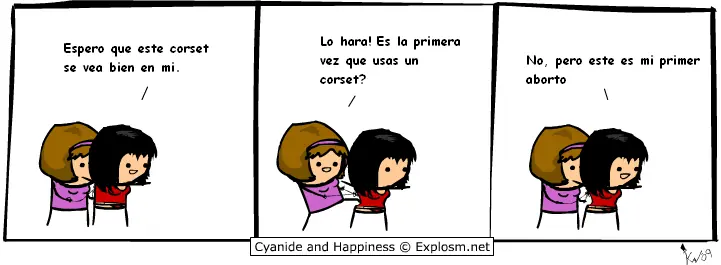 Megapost Cyanide & Happiness (español)