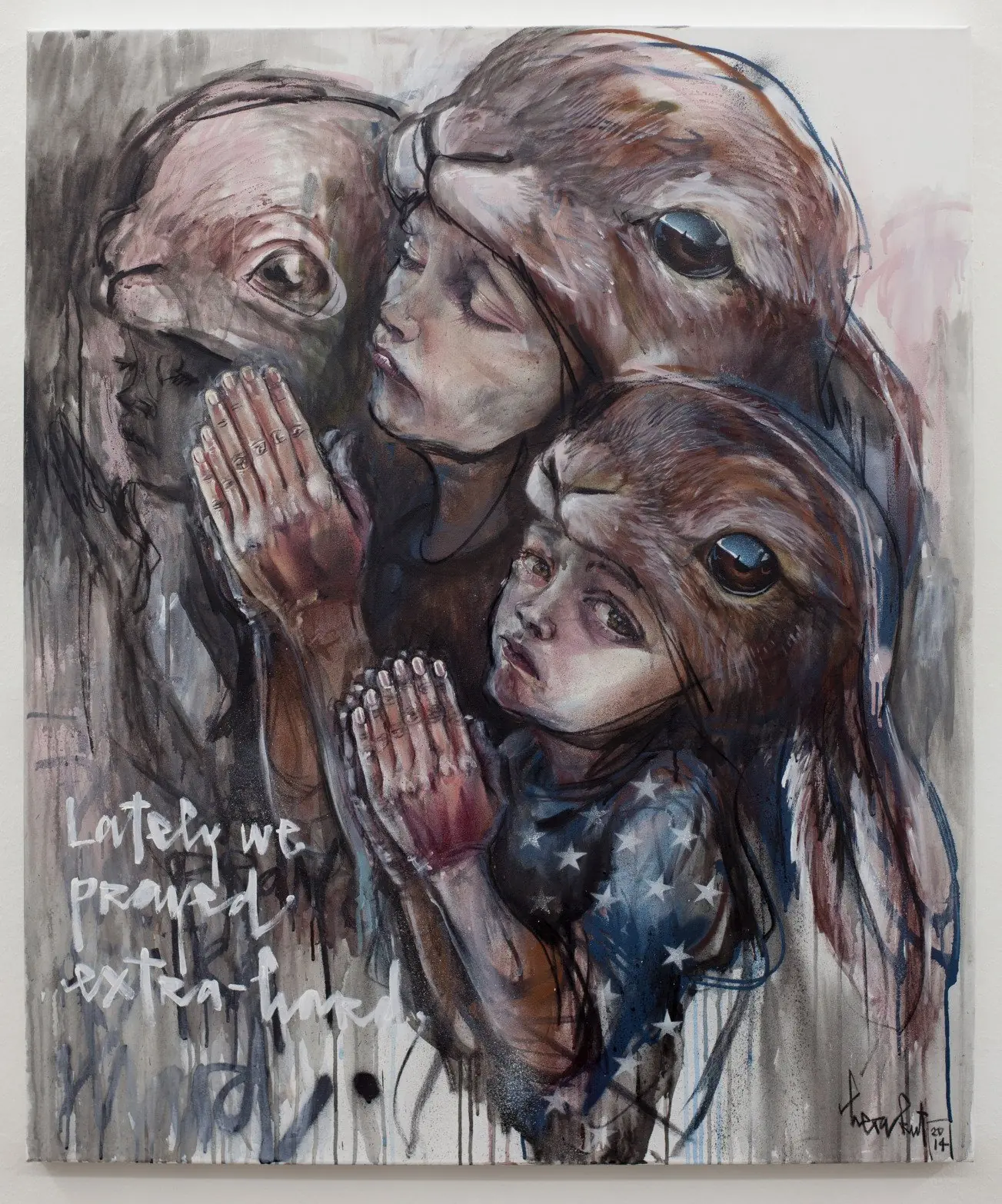 Una pareja con mucho arte