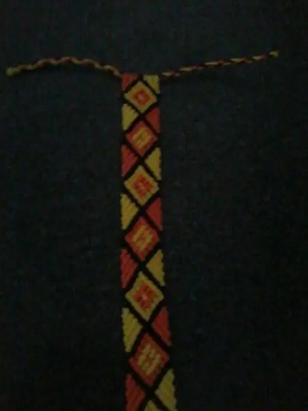tobilleras macrame