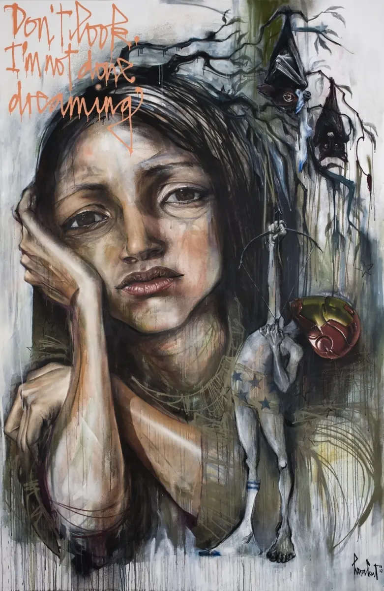 Una pareja con mucho arte