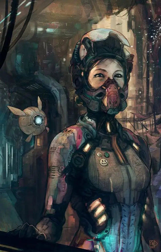 Geniales imágenes cyberpunk... pasa o moriré....