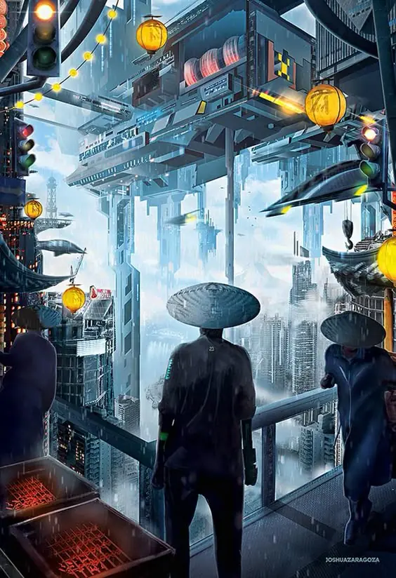 Geniales imágenes cyberpunk... pasa o moriré....