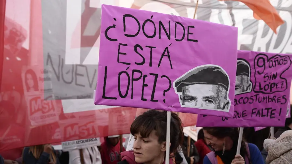 Nunca más? Donde esta Jorge Julio Lopez?