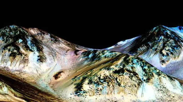 agua en Marte