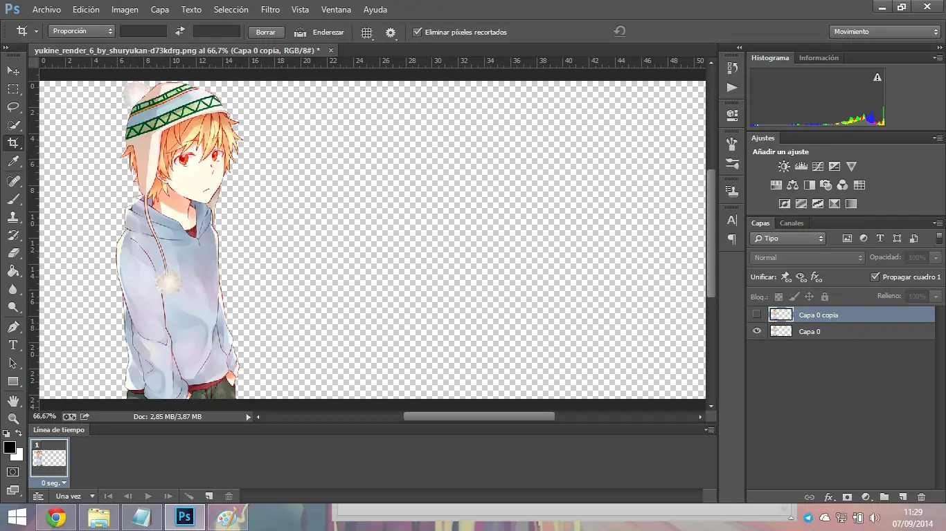 #Tutorial - Crear un banner gif de desenfoque en movimiento.