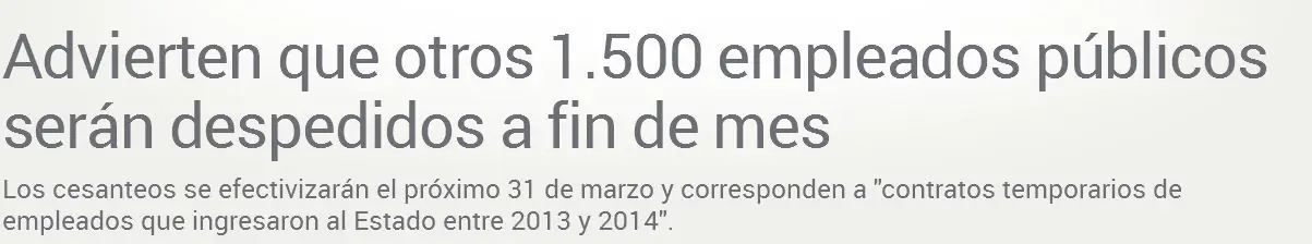 Lo q NO te dicen los Diarios mas leidos, hoy.