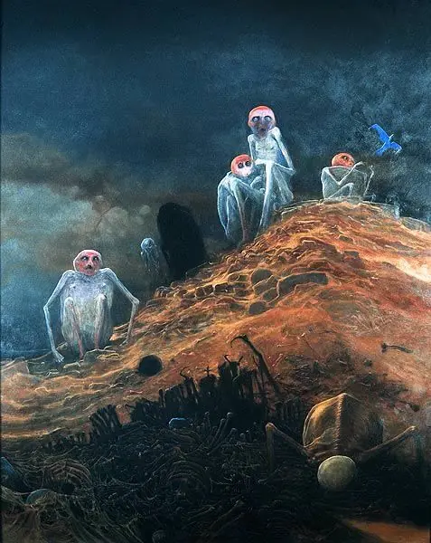 Pintor de pesadillas... Zdzislaw Beksinski...