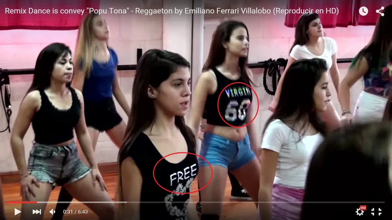 turritas bailando