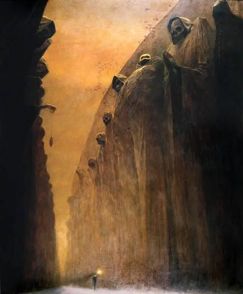 Pintor de pesadillas... Zdzislaw Beksinski...