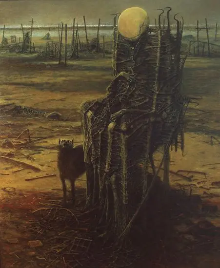 Pintor de pesadillas... Zdzislaw Beksinski...