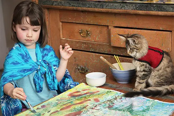 67 meses de edad! Y Pinta mejor que Monet