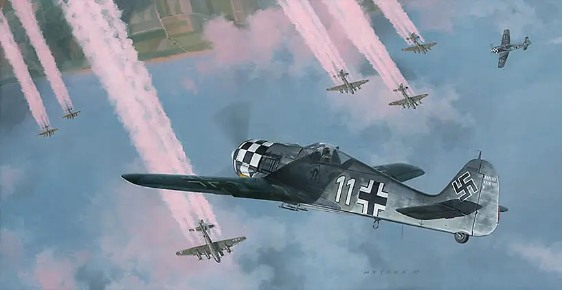 Los Sturmgruppen, destructores de bombarderos.