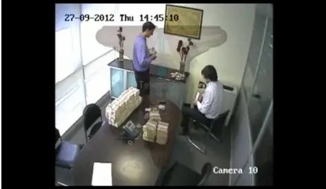 Video: hijo de Báez contando millones en una financiera K