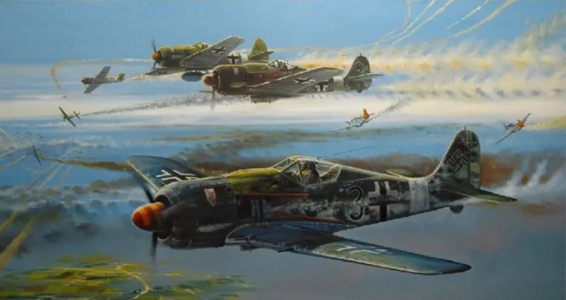 Los Sturmgruppen, destructores de bombarderos.