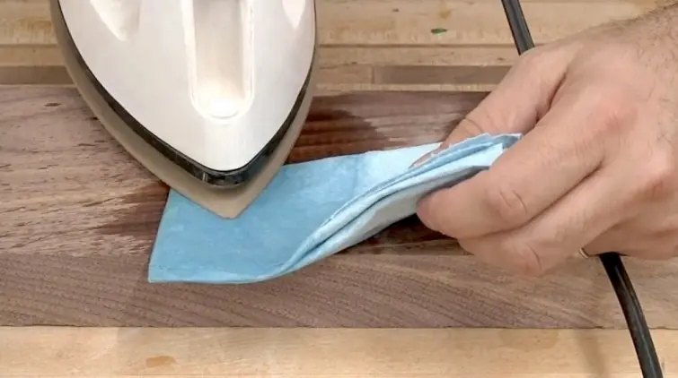 Como quitar abolladuras de la madera en 30 segundos