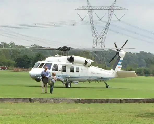 Nuevo escándalo de Dietrich: usó el helicóptero