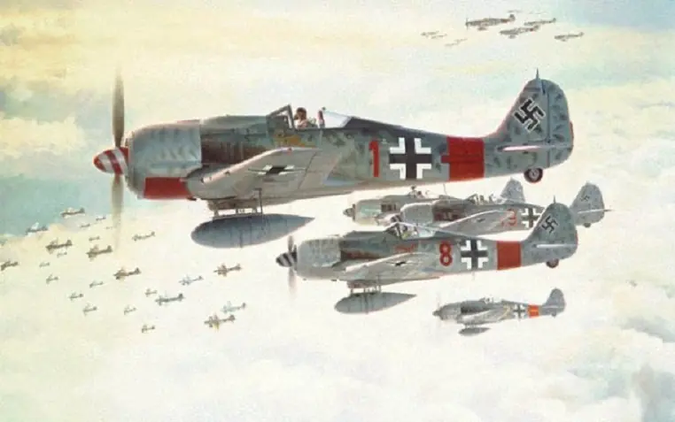 Los Sturmgruppen, destructores de bombarderos.